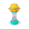 Bright Starts Just for Sun Flashlight Toy with Animal Sounds, Rainstick Rattle Beads and Mirror, Unisex Toy for Ages 6 Months+