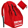 Car Seat Travel Bag for Airplane, Large Car Seat Bags for Air Travel with Comfort Padded Straps, Gate Check Storage Bag/Backpack