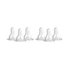 Dr. Brown'S Natural Flow Baby Bottle Narrow Nipple - Transition Level T - 6Pk - 0M+
