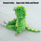 Qiaoniuniu Halloween Baby Green Dinosaur Costumes Toddler Outfit Infants Cosplay Romper 30-36 Months