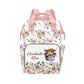 Personalized Baby Diaper Bag Backpack for Women, Custom Name Nursing Mommy Daypack, Diaper Bag for Girls Boys, New Mom Gifts (Hi