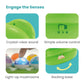BEST LEARNING Mushroom Garden - Interactive Educational Light-Up Toddler Toys for 1 to 3 Years Old Infants & Toddlers - Colors,