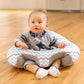The Original Hugaboo Infant Sitting Chair | 2Nd Edition | Blue Chevron