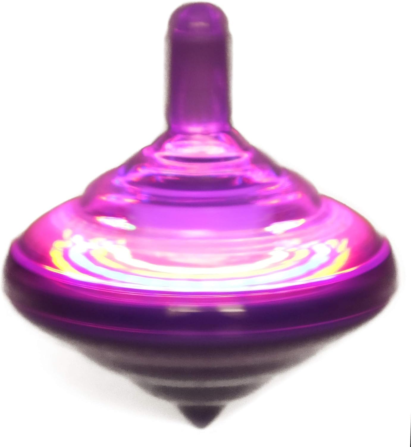 The Dreidel Company Hanukkah Musical Light-Up Spinning Tops Set, Plays 2 Classic Hanukkah Songs, Assorted Colors (24-Pack)