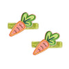 Baby Girls Carrot Hair Clips Pin Easter Bunny HairClips Carrot Hair Barrettes Pin JHE27 (2 Pcs Set-A)