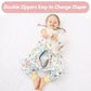 HOMEAL Sleep Sack, 2t-3t Toddler Sleeping Sack with Legs, Sleeveless Baby Sleep Sack for Early Walkers