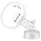1X 34 Mm Maymom Two-Piece Wide Neck Pump Parts For Spectra S1/S2 Pumps; Incl Wide Mouth Flanges; Not Original Spectra Flange