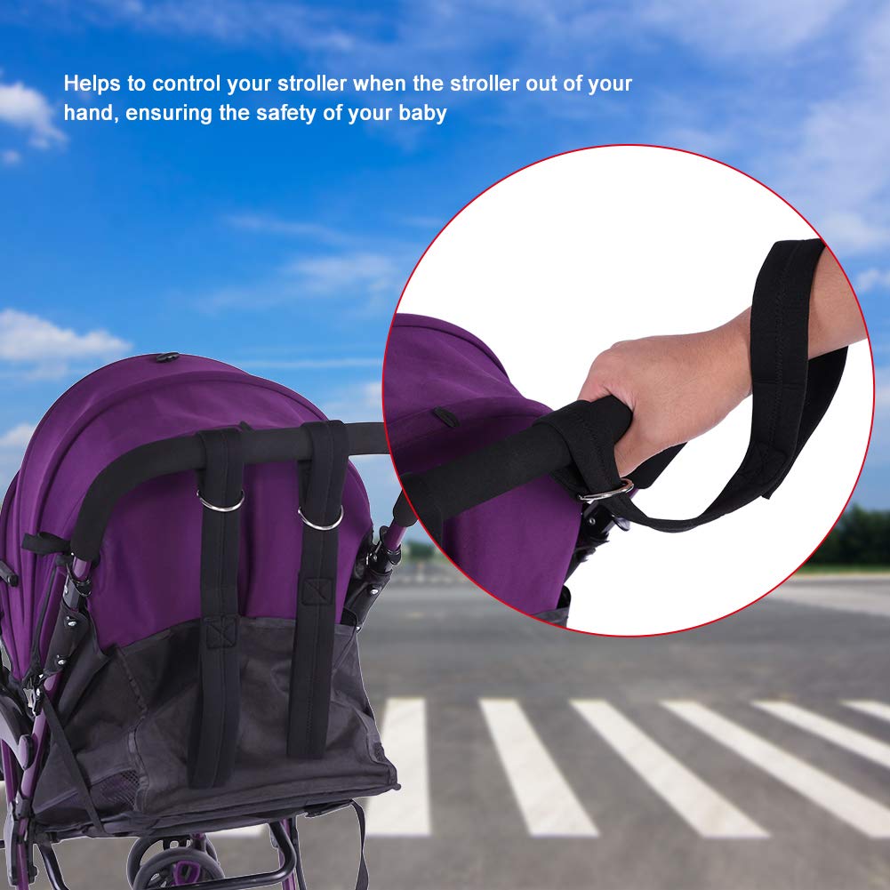 Naroote Baby Stroller Safety Wrist Strap, Baby Stroller Straps, Anti-Lost Wrist Leash Wheelchair Safety Wrist Strap Straps Hands