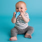 Baby Banana - The Original Blue Banana Toothbrush, Training Teether Tooth Brush for Infant, Baby, and Toddler, Made in America,