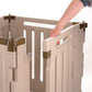 Convertible Indoor/Outdoor Pet Playpen 6 Panel Soft Tan/Mocha 63.8' X 33.1' X 36' (3 Pack)