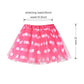 Cumwoen Polka Dots Tutu With Mouse Ears Headband Girls Halloween Costume Birthday Dress Up Accessories Hot Pink