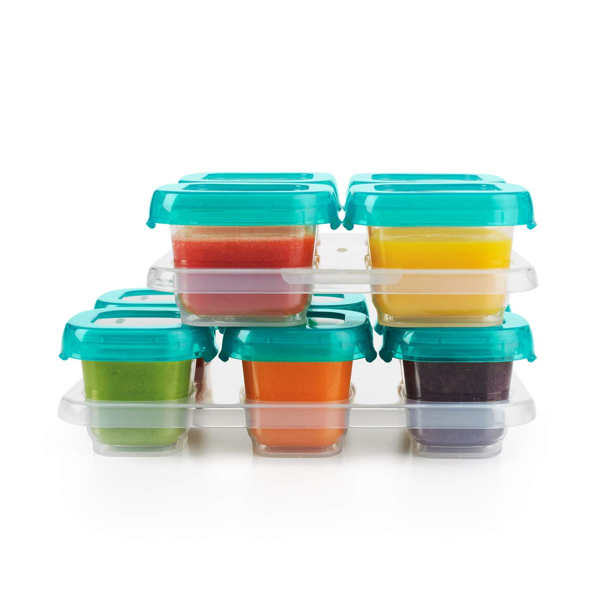 Oxo Tot 12-Piece Baby Blocks Set, Teal