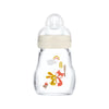 Mam Feel Good Slow Flow Premium Glass Bottle, Easy Switch Between Breast And Bottle, 5Oz, 0+ Months, Unisex, 1 Pack