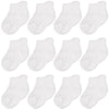 Cozyway Baby Socks With Grippers Non Slip Ankle Grip Socks For Boys And Girls Babies Comfy Soft Cotton Infant - 0-6 Months Unise