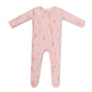 Ballerina Footie For Baby, 0-3 Months - 95% Viscose Made From Bamboo, 5% Spandex - Imported (Ballerina Footie)