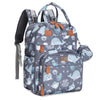 Babbleroo Baby Diaper Bag - Laptop Backpack, Sea Animals, Unisex, 12'X8'X16.5', 26L