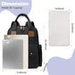 JSTPRO Diaper Bag Backpack - Large Diaper Bag with Portable Changing Pad as Baby Shower Gifts, Lightweight Waterproof Unisex Tra