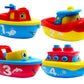 3 Bees & Me Bath Toys for Boys & Girls - Magnetic Boat Set for Toddlers & Kids - Fun Educational Bath Toy