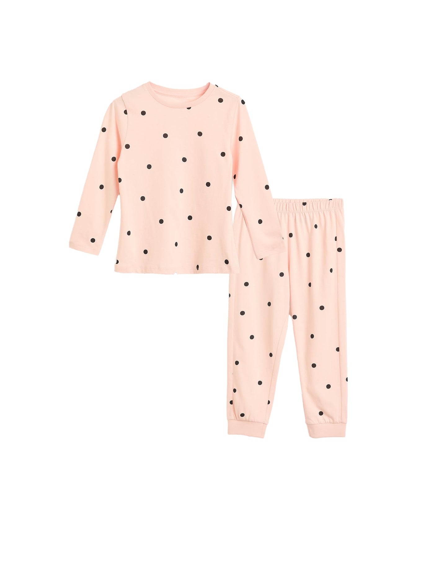 Amazon Brand  Symbol Girls Night Dress | 100% Cotton TShirt & Pajama Set | Age 212 Years (KDSLGSS2507_Light Pink_23 Years