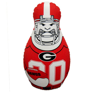 Fremont Die Ncaa Georgia Bulldogs Bop Bag Inflatable Tackle Buddy Punching Bag, Mini: 12' Tall, Team Colors
