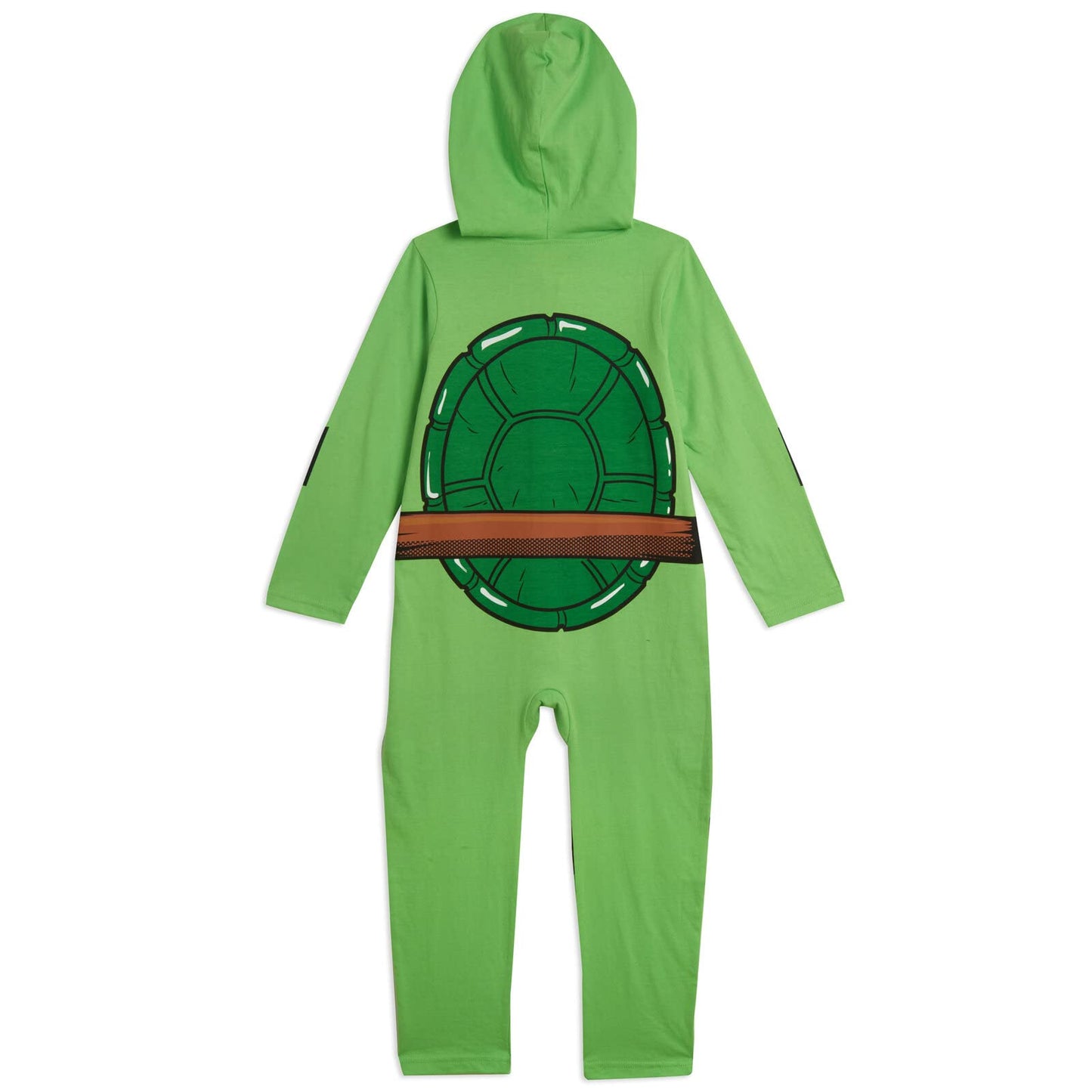 Teenage Mutant Ninja Turtles Little Boys Zip Up Cosplay Costume Coverall And Masks 5