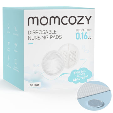 Momcozy Ultra-Thin Disposable Nursing Pads, Ultra-Absorbent And Breathable Portable Breast Pads For Mothers, Keep Dry Continuous