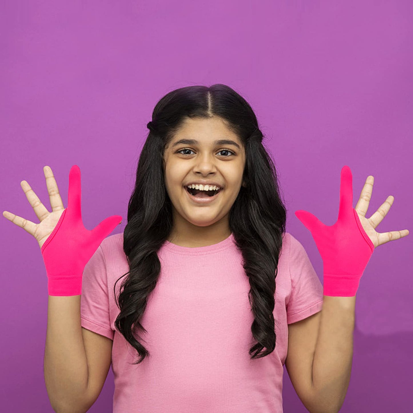 4Pcs Thumb Sucking Guard Gloves Kids Anti Thumb Sucking Glove Chewy Compression Thumb Sucking Stop Nail Biting Finger Biting Glo
