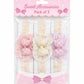 Samyak Soft Baby Headbands | Newborn To Toddler Lace Bow | Set Of 3