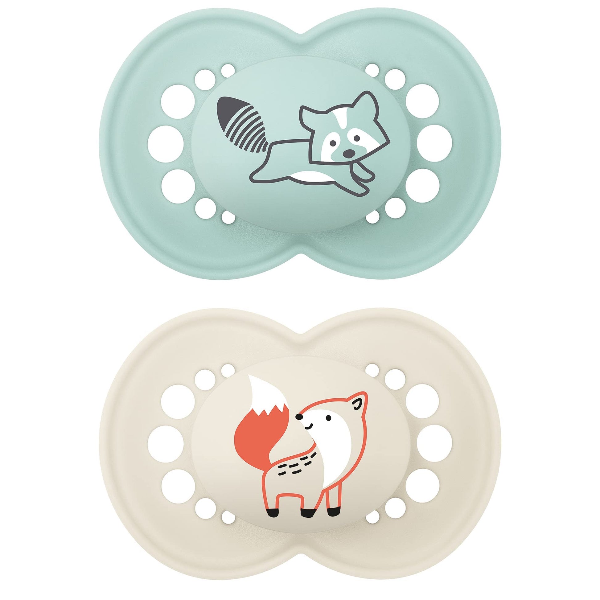 Mam Original Matte Baby Pacifier, Nipple Shape Helps Promote Healthy Oral Development, Sterilizer Case, Boy,16+ Months (Pack Of