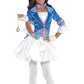 Amscan 849775 Girls Down The Rabbit Hole Costume, Large Size (12-14 Years Old), Multicolor, opensize