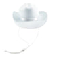 The Dreidel Company Cowboy Hat Western Hat, Dress Up Costume Clothes For Kids, Pretend Play, Party Favors (White Cowboy Hat)
