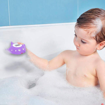 Famidoc Baby Bath Thermometer With Room Thermometer New Upgraded Sensor Technology For Baby Bath Tub Floating Toy Thermometer (P