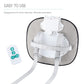 The Peanutshell Musical Baby Car Seat Mirror, Woodland Animals With Lights