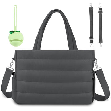 Kubya Diaper Bag Tote, Baby Diaper Tote Bags Shoulder Bag Mommy Handbag Hospital Bag Travel Large Tote Bag For Women Crossbody B
