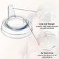 Sippy Spout Nipples Compatible With Philips Avent Natural Bottles, My Grippy Spout And Natural Trainer Sippy Cup, Soft Clear Foo