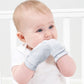 Newborn Baby No Scratch Mittens Stay On, 100% Cotton Breathable, Adjustable Infant Gloves For Baby Boys Girls Mittens (Blue Stri