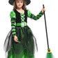 Narecte Halloween Costumes For Girls Halloween Costumes,Witch Costume For Girls Witch Costume,Kids Witch Costume Green M