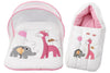 Toddylon 2 Pcs Baby Bedding Set For New Born Baby | Mosquito Net & Carry Bag | Soft Cotton Baby Bedding | Combo For 06 Months |