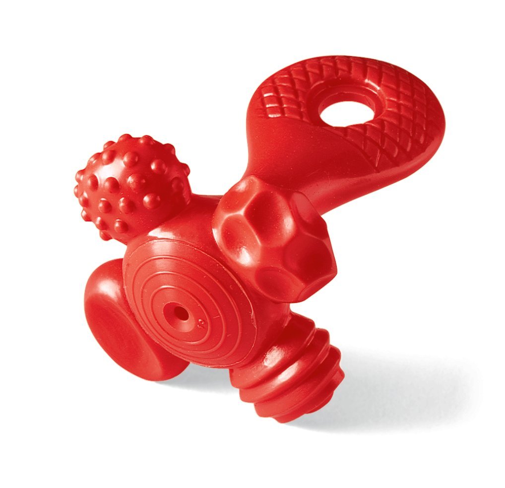 Discovery Toys Super Yummy Teether | 5 Teething Knobs Training for Infant, Baby, and Toddler | BPA-Free Soothing Teething Toy fr