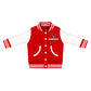 Creative Knitwear College Baby Ncaa Officially Licensed Letterman Varsity Jacket - Georgia Circle G Logo - Red - 18 Months