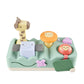 Skip Hop Tummy Time & Seated Play Cause & Effect Developmental Musical Baby Toy with 12 Animal Sounds, Lights, Music and 6 Activ