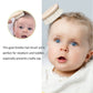 Yarramodes Baby Goat Hair Brush And Comb Set For Newborns & Toddlers| Eco-Friendly Safe Brush | Natural Wooden Comb | Soft Brist