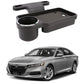 Oshotto (FT04) Foldable Car Auto Headrest Rear Back Seat Table Drink Food Cup Tray Holder Compatible with Honda Accord  Black