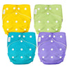 Safjee Reusable Baby Cloth Diapers With Inserts  Soft, Adjustable & EcoFriendly Diapers For Newborns & Toddlers | Soft, Waterp