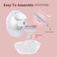 Tovvild 6 Pc Duckbill Valves And 2 Pc Silicone Diaphragms Compatible With Momcozy M9 Replacements Parts, Replace Mom Cozy M9 Pum