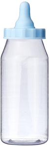 Darice, 12 Piece, 5 Inch, Blue Baby Favor Bottle