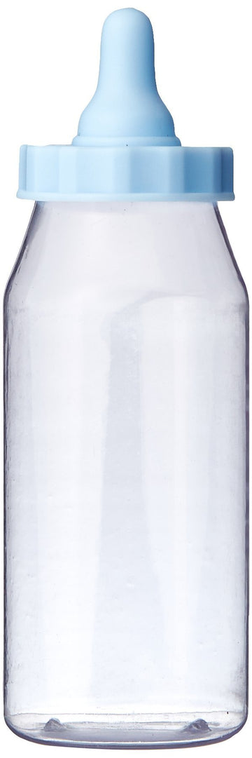 Darice, 12 Piece, 5 Inch, Blue Baby Favor Bottle