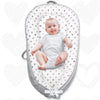 Jocute Baby Lounger,Portable Cosleeper, Polyester Cotton Infant Nest Cover, Comfortable Newborn Lounger, Ultra Baby Shower, Trav