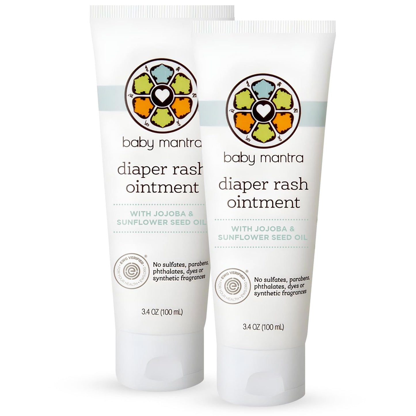 Baby Mantra Diaper Rash Cream For Baby - Soothing Relief - Diaper Cream Made With Natural, Hypoallergenic Ingredients - Best Zin