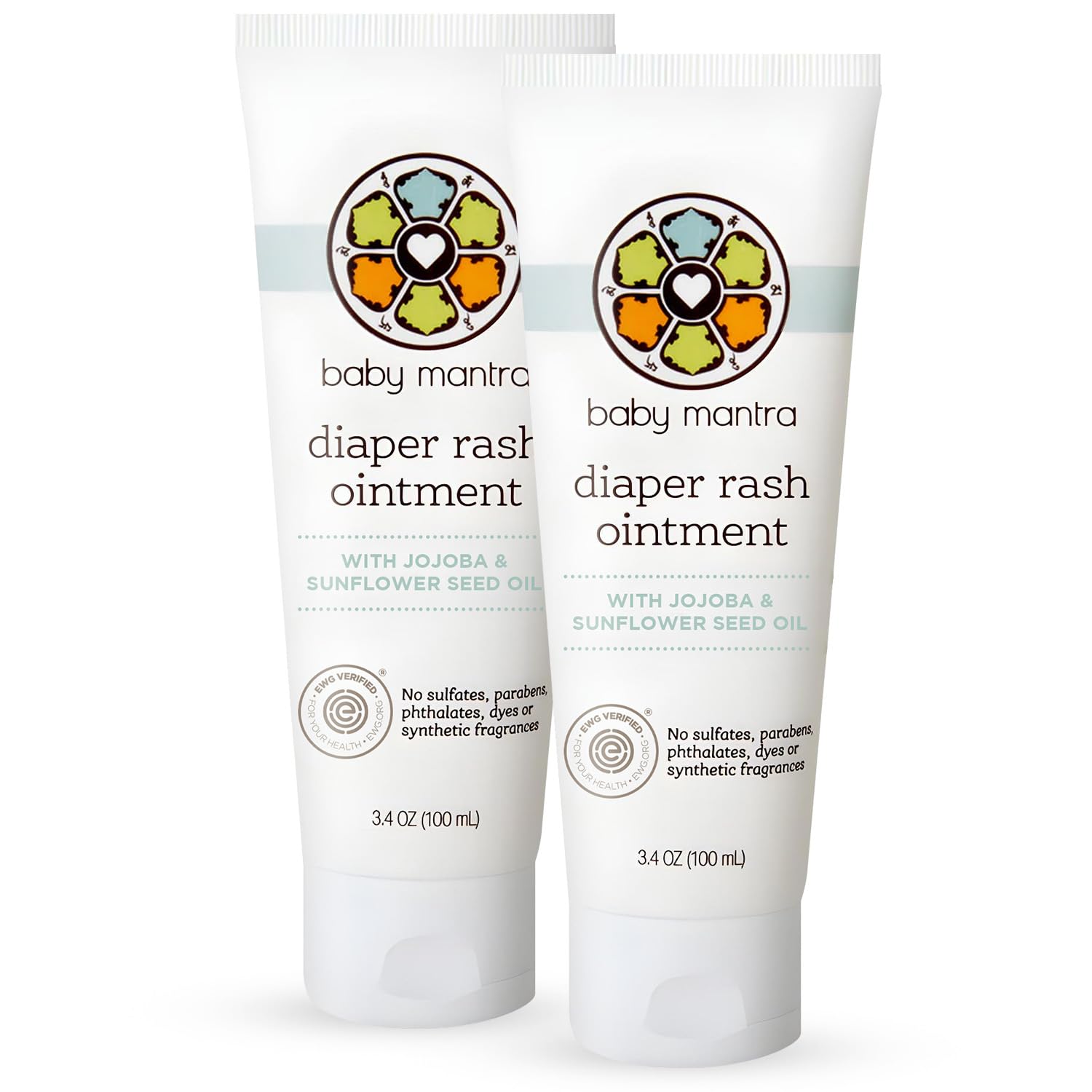 Baby Mantra Diaper Rash Cream For Baby - Soothing Relief - Diaper Cream Made With Natural, Hypoallergenic Ingredients - Best Zin